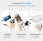 Preview: USB C 3.1 auf Micro USB OTG Adapter für Smartphone und Tablet (schwarz)