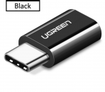 USB C 3.1 auf Micro USB OTG Adapter für Smartphone und Tablet (schwarz)